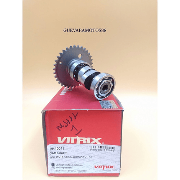 Arbol De Levas Agility-125/rs/naked/city-150/(vitrix)calidad 2