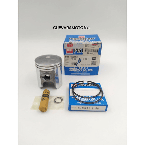 Kit Pistón Fr-80 //tkrj//1.50//envío Gratis 2