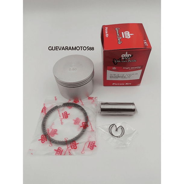 Kit Piston Pulsar-180//coronita//0.50//envios Gratis!! 2