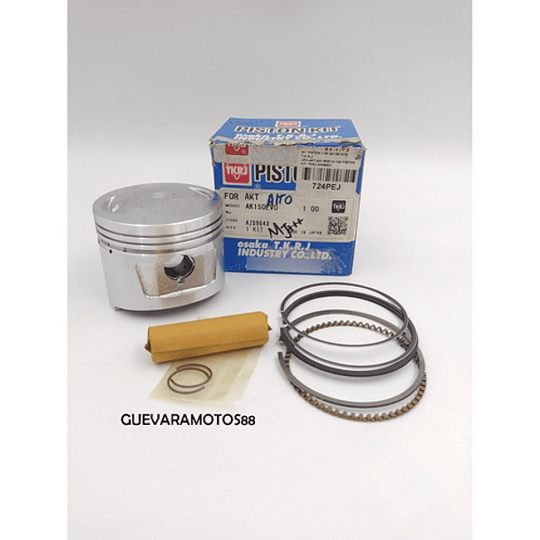 Kit Piston Akt150/evo/tkrj//1.00//envios Gratis 2