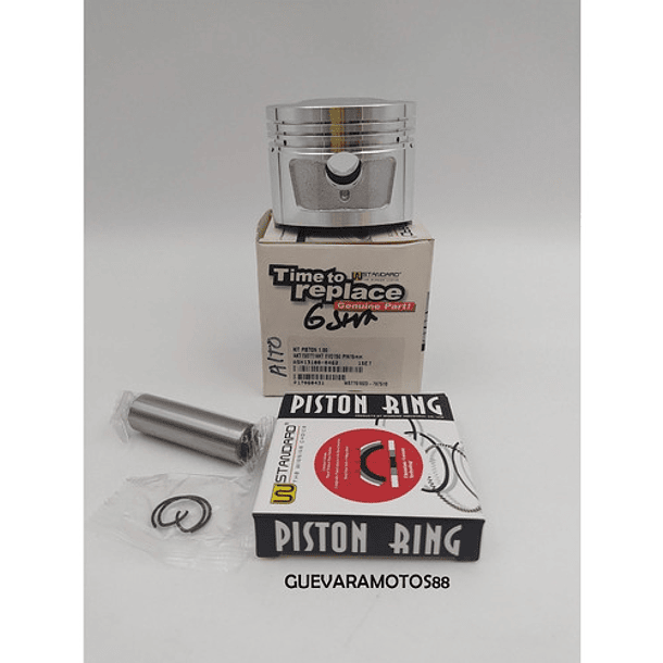 Kit Piston Akt150 Tt/akt Evo150/1.0/pin15mm/envios Gratis 2
