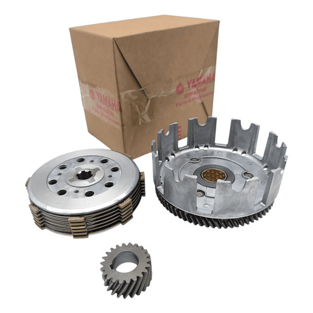 Prensa De Clutch Dt-125+disco+piñon Primario+completa ( Aaa) 1