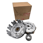 Prensa De Clutch Dt-125+disco+piñon Primario+completa ( Aaa) 3