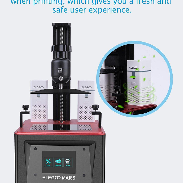 Mini Purificador de Aire – Elegoo 3