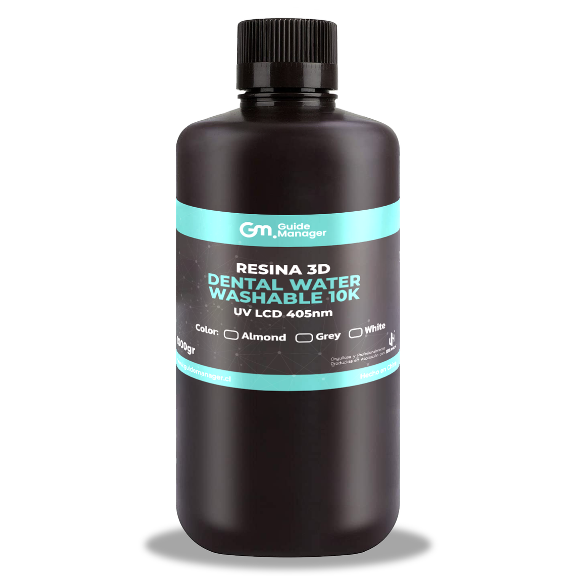 Resina 3D Dental Lavable en Agua – 1Kg 1