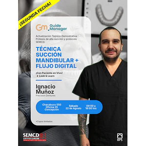 V2- Actualización Teórica-Demostrativa Prótesis alta succión y SEMCD. Concepción - 22 Agosto