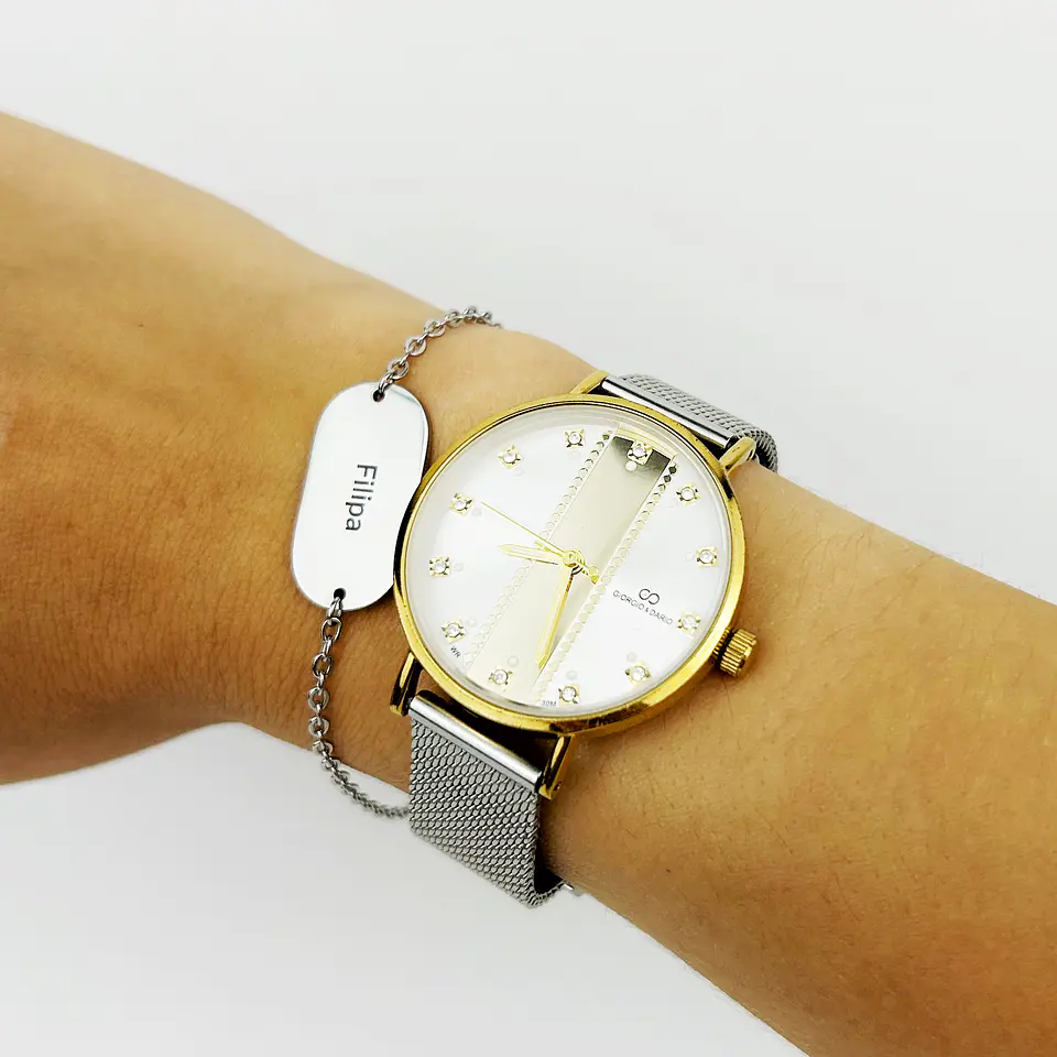 Pulseira Personalidade Gravada  3
