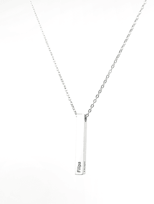 Colar com Nome Personalizado Barra