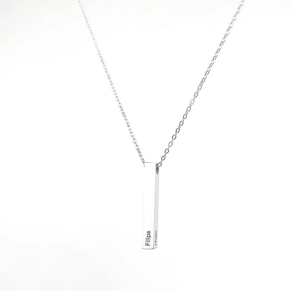 Colar com Nome Personalizado Barra 4
