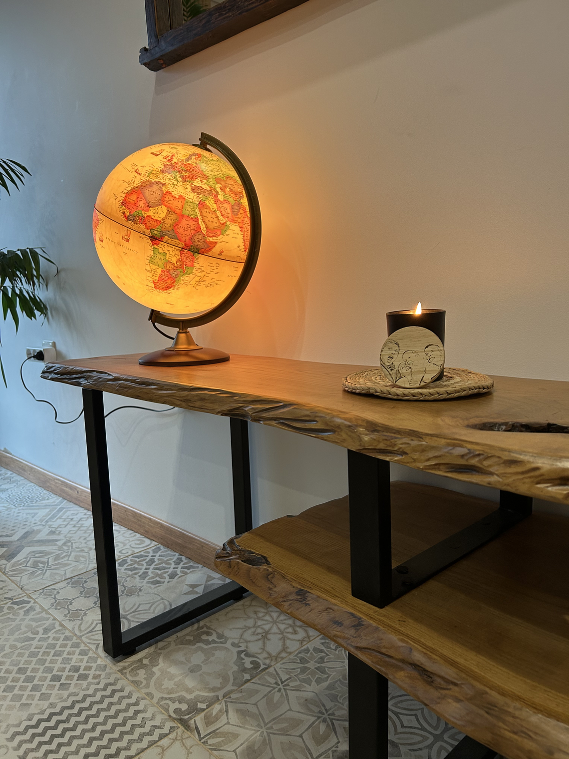 Vela Aromática Artesanal c/ Fotografia na Tampa 13