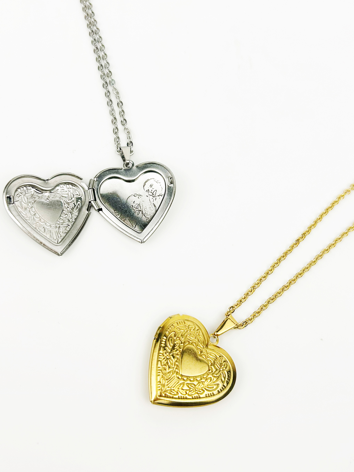 Colar Relicário Trabalhado c/ Fotografia 3