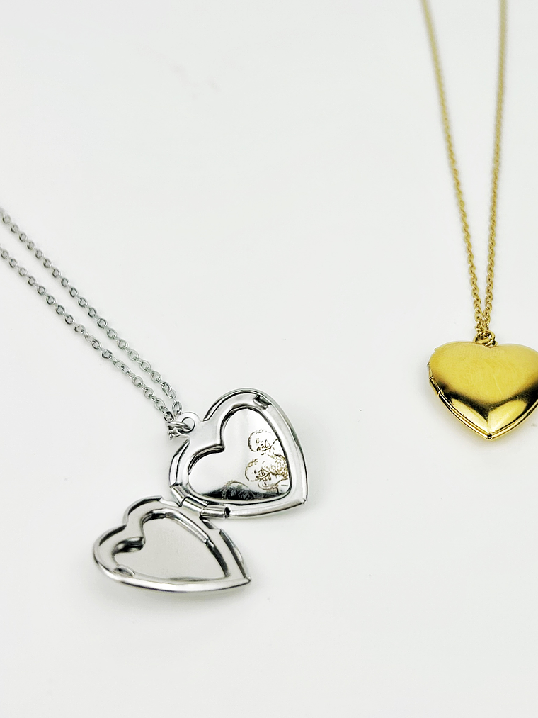 Colar Relicário Simples c/ Fotografia 2