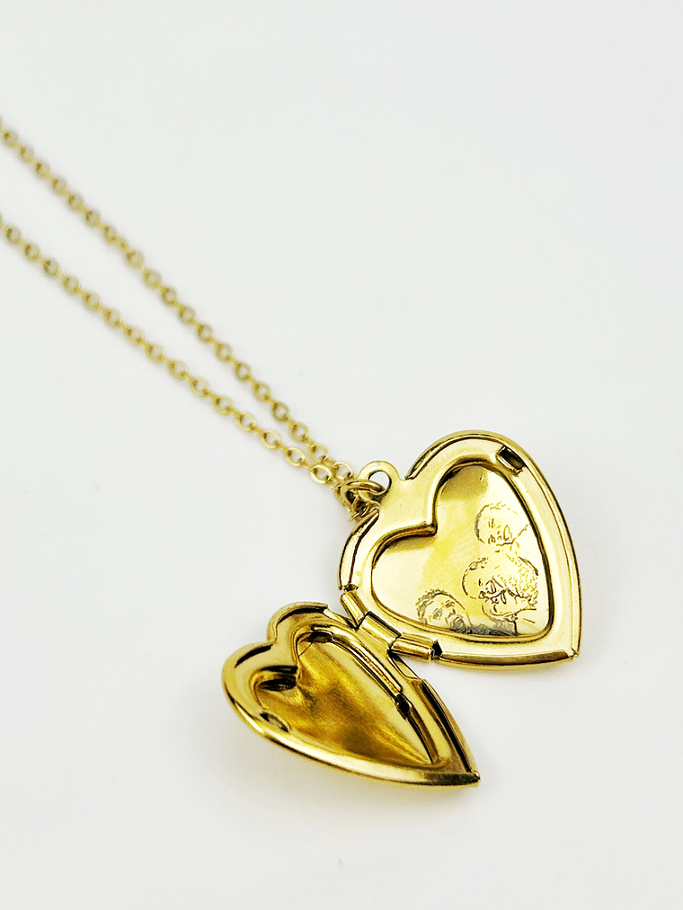 Colar Relicário Simples c/ Fotografia 7