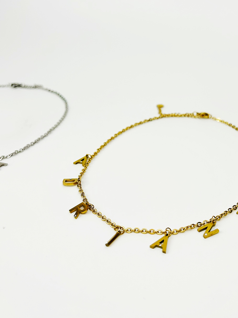 Colar Letra Simples 5