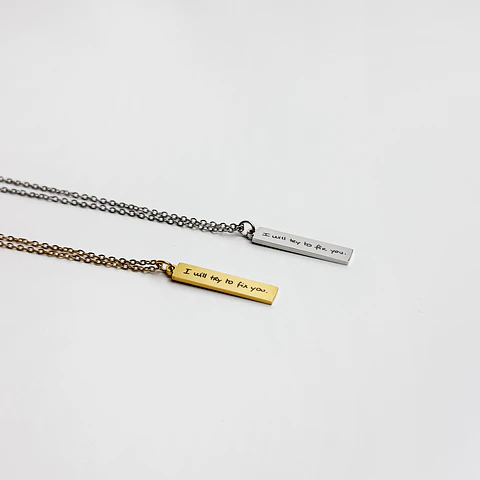 Colar Manuscrito Personalizado 
