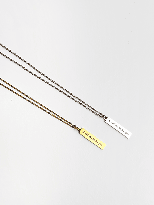 Colar Manuscrito Personalizado 