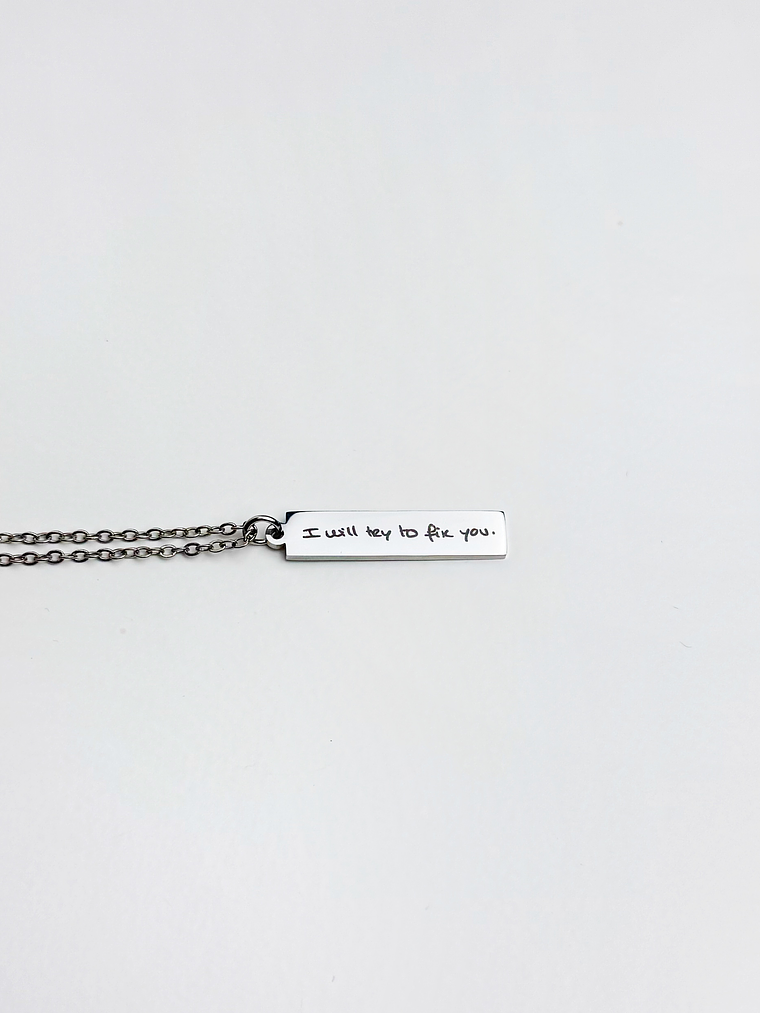 Colar Manuscrito Personalizado  5