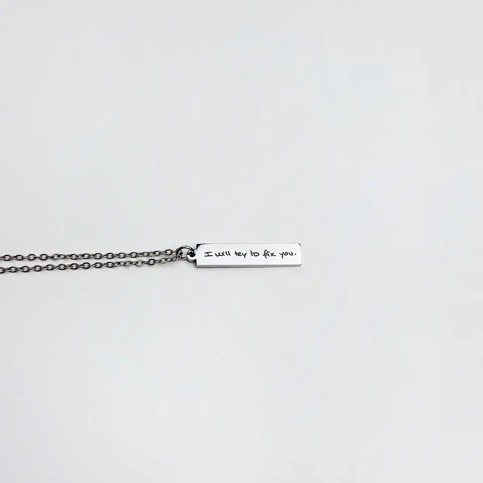 Colar Manuscrito Personalizado  5
