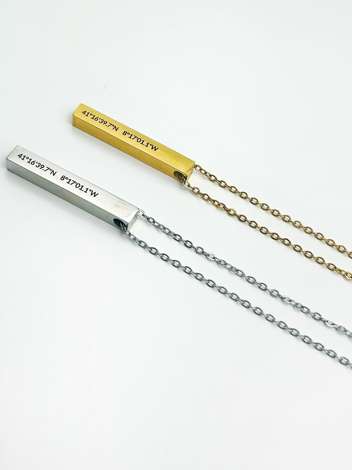 Colar com Coordenadas Personalizado 1