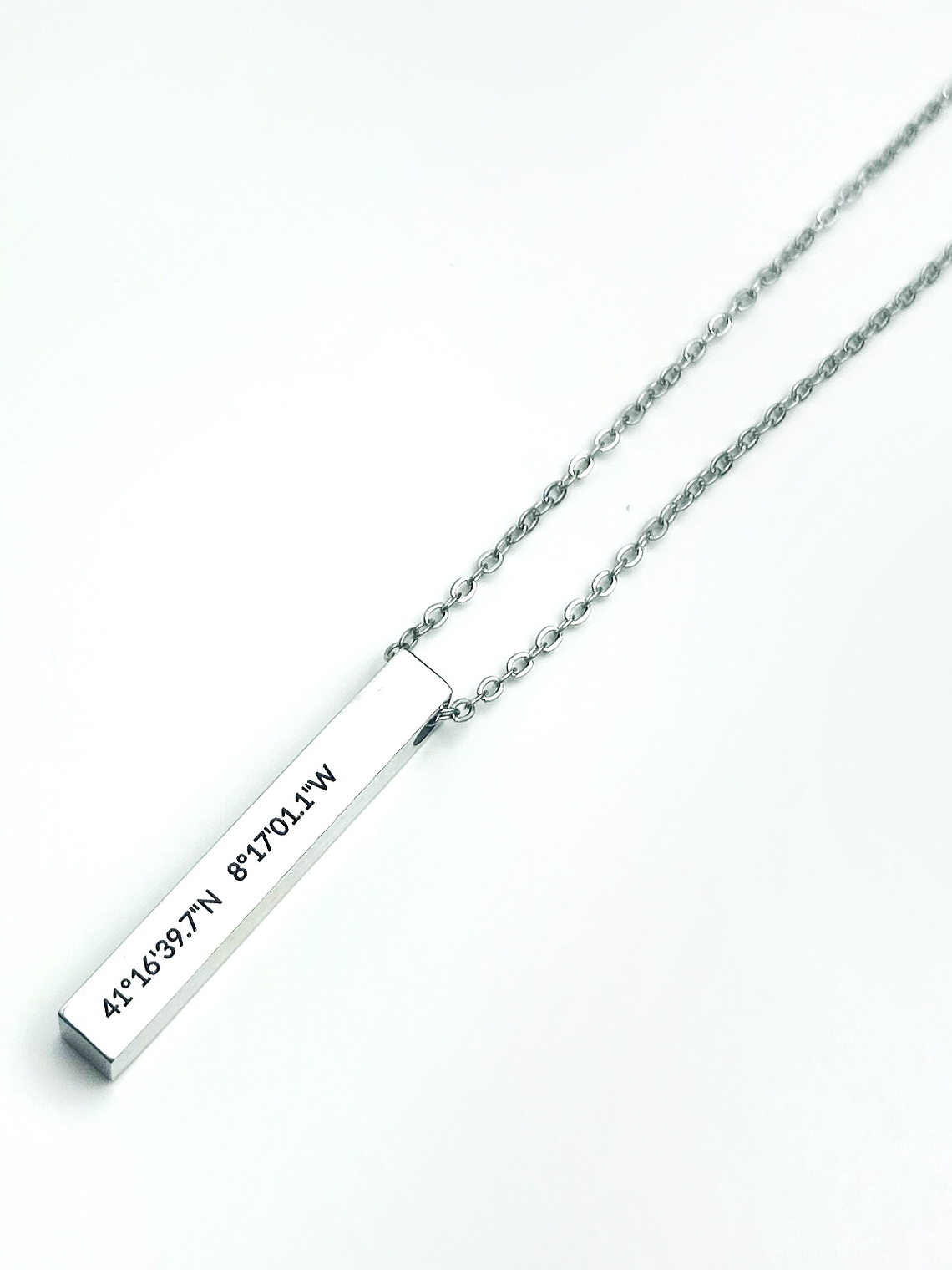 Colar com Coordenadas Personalizado 5