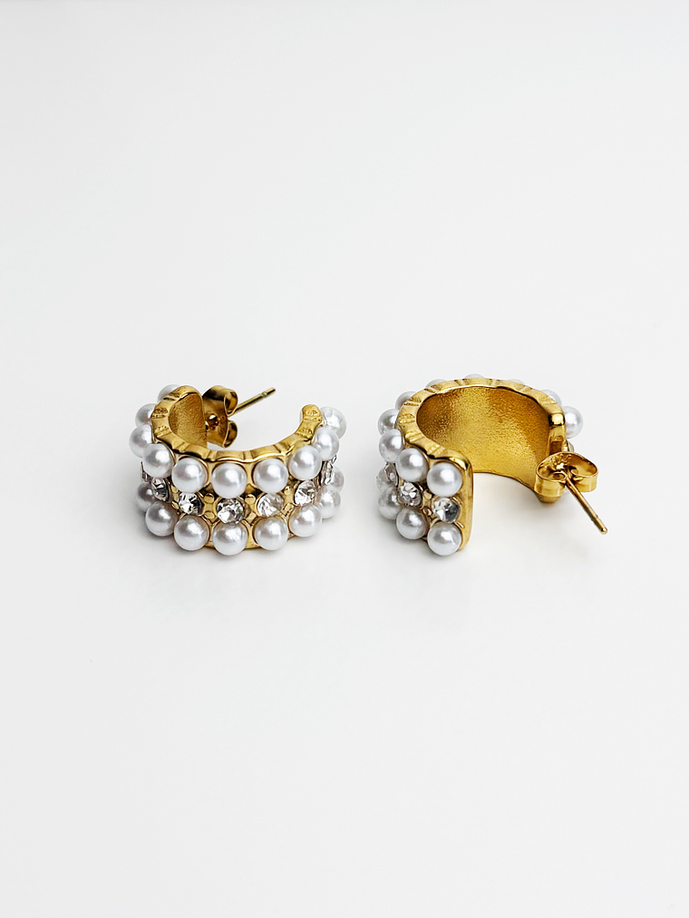 Argolas Aurora Pérola 2