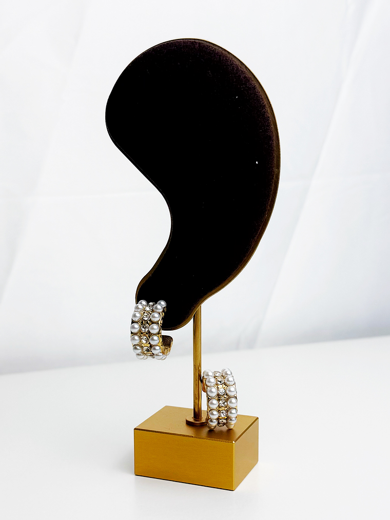 Argolas Aurora Pérola 5