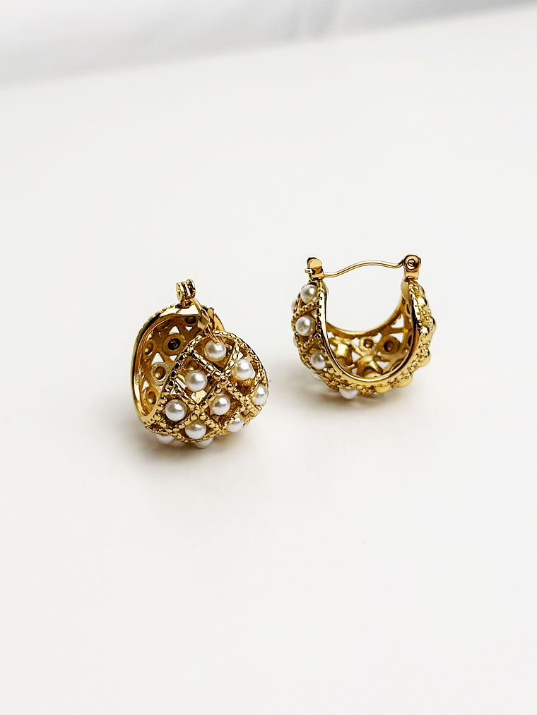 Argolas Versa Pérola 3