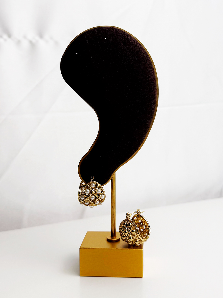 Argolas Versa Pérola 8