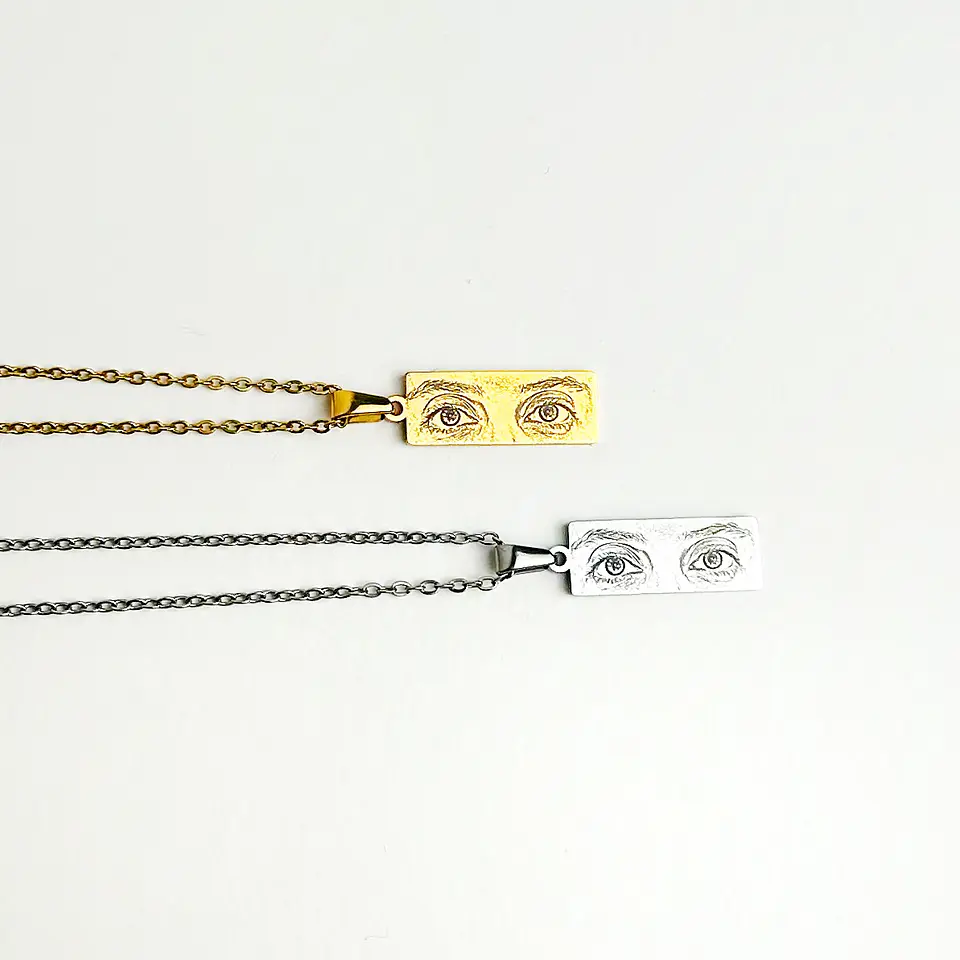 Colar Olhar Personalizado  5