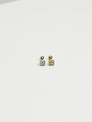 Pircing Brilho Trevo