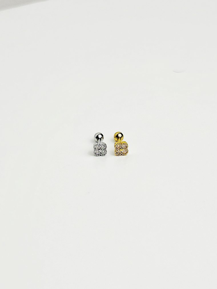 Pircing Brilho Trevo 1