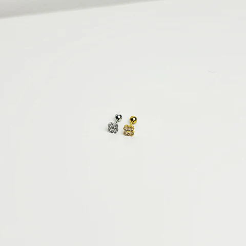 Pircing Brilho Trevo