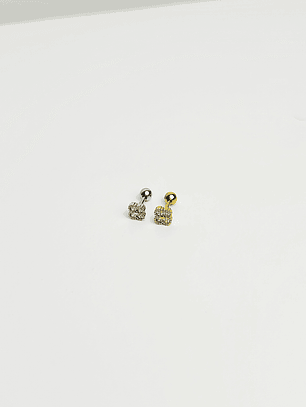 Pircing Brilho Trevo