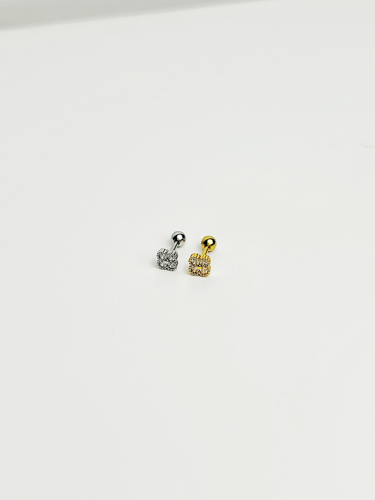 Pircing Brilho Trevo 2