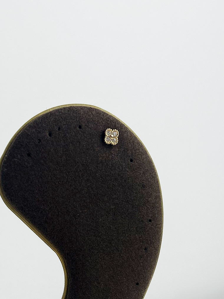 Pircing Brilho Trevo 6