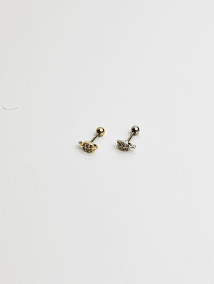 Pircing Folha Brilhantes