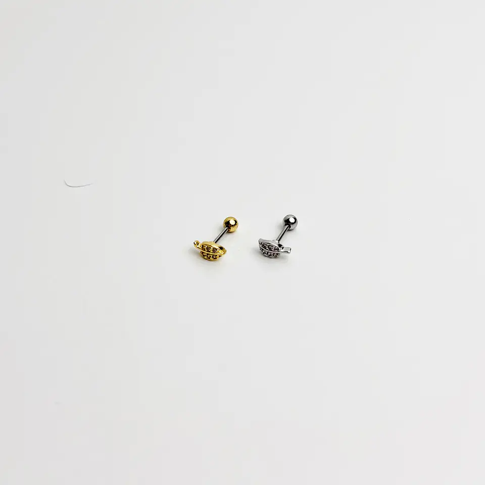 Pircing Folha Brilhantes 2
