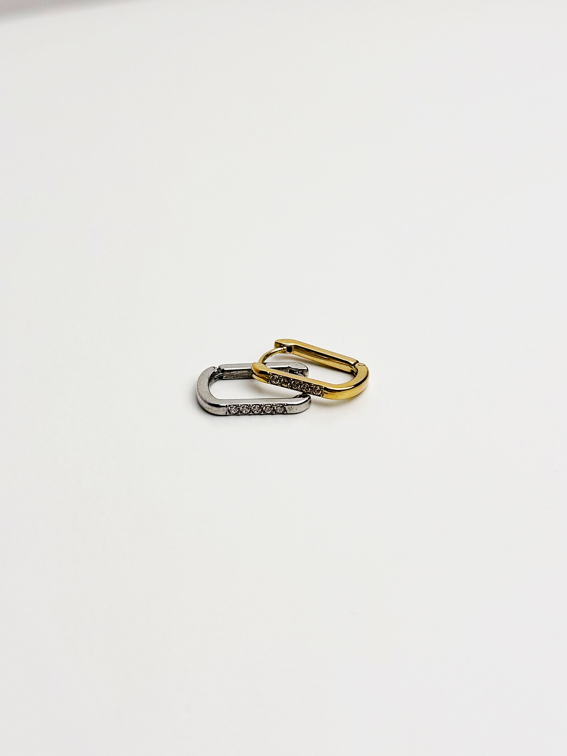 Argolas Retângulares Brilho Infinito 1