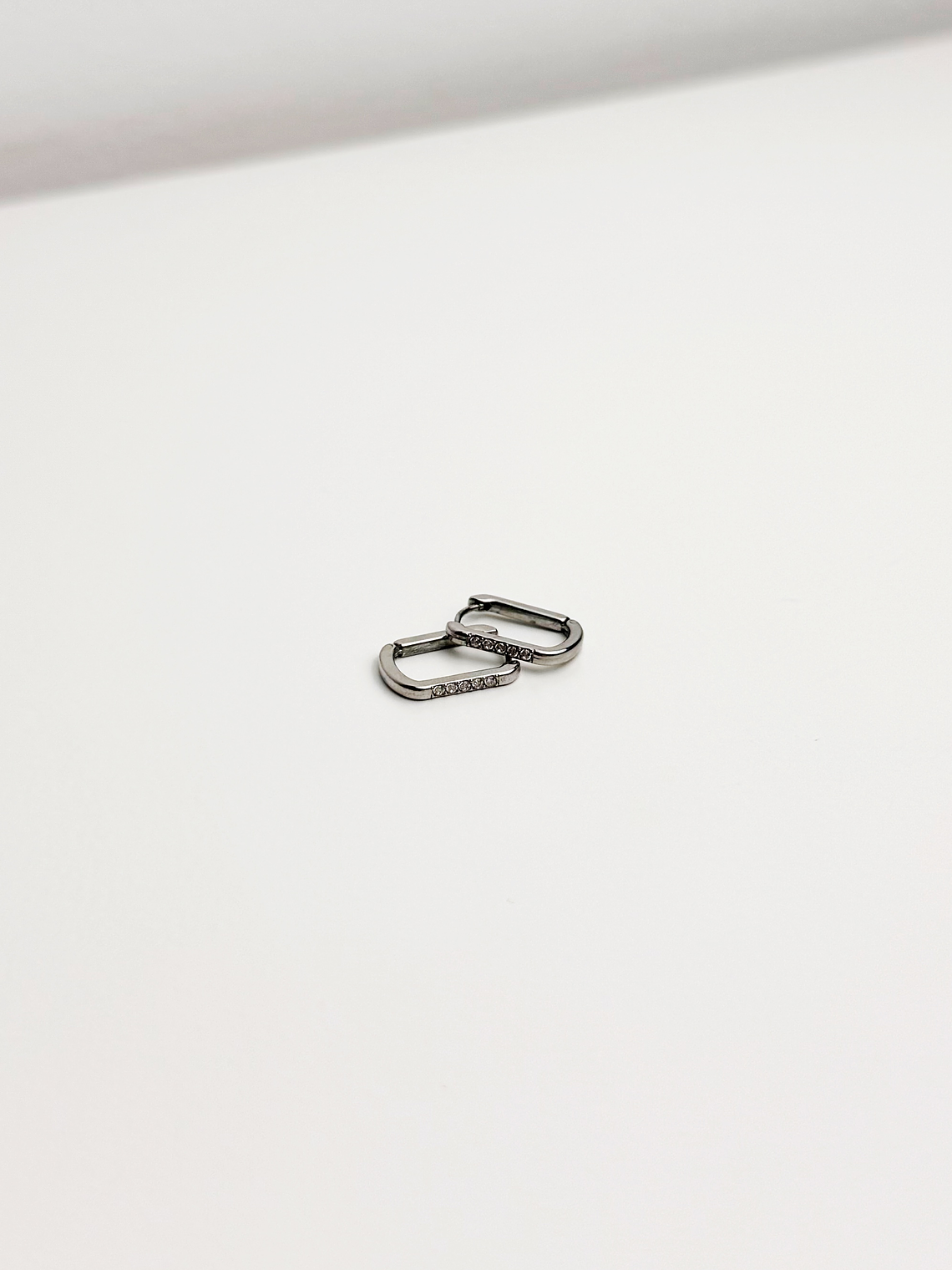 Argolas Retângulares Brilho Infinito 5