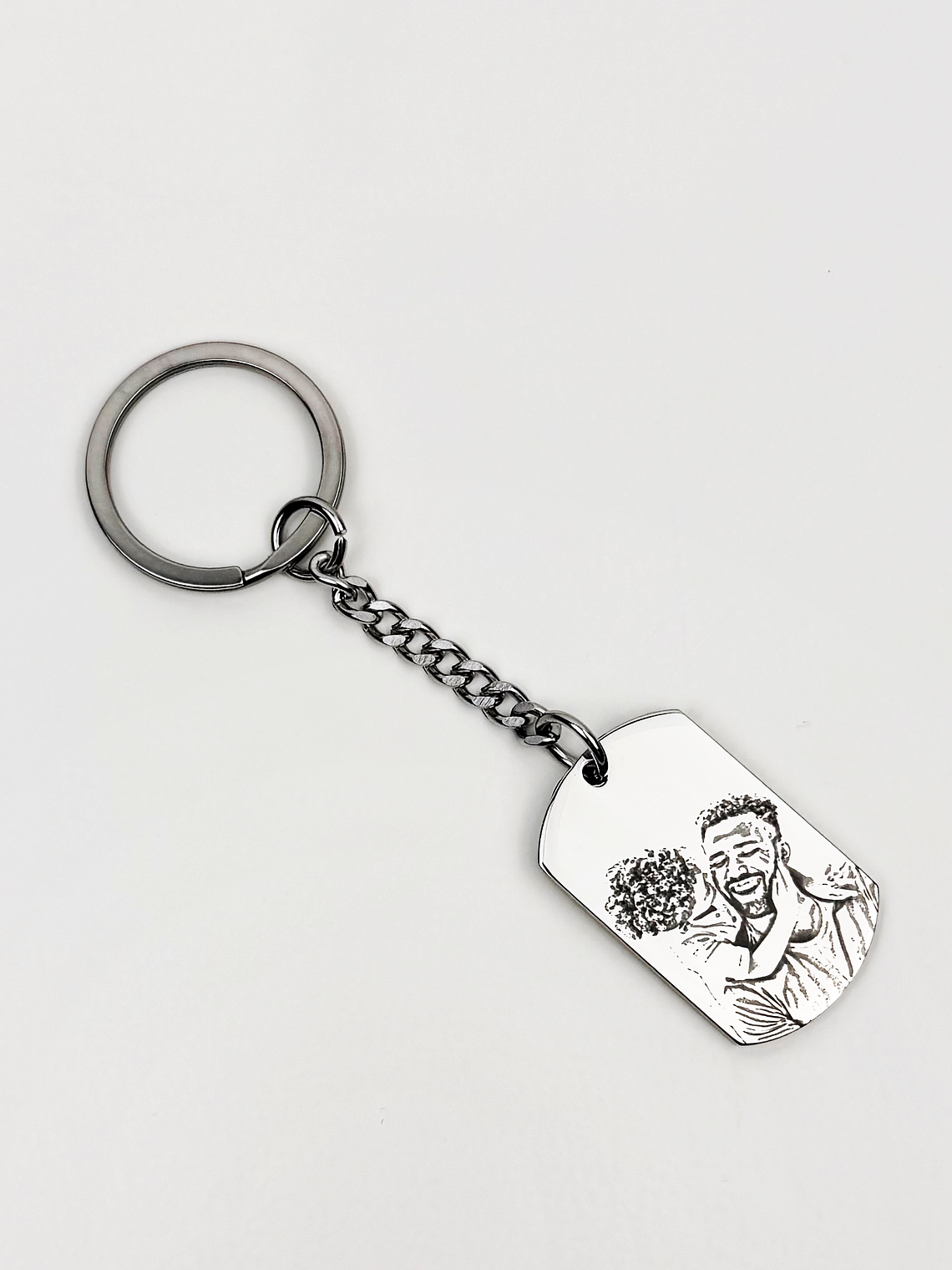 Porta-chaves Oval Fotografia 2