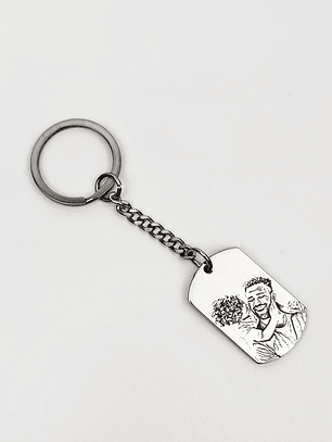 Porta-chaves Oval Fotografia