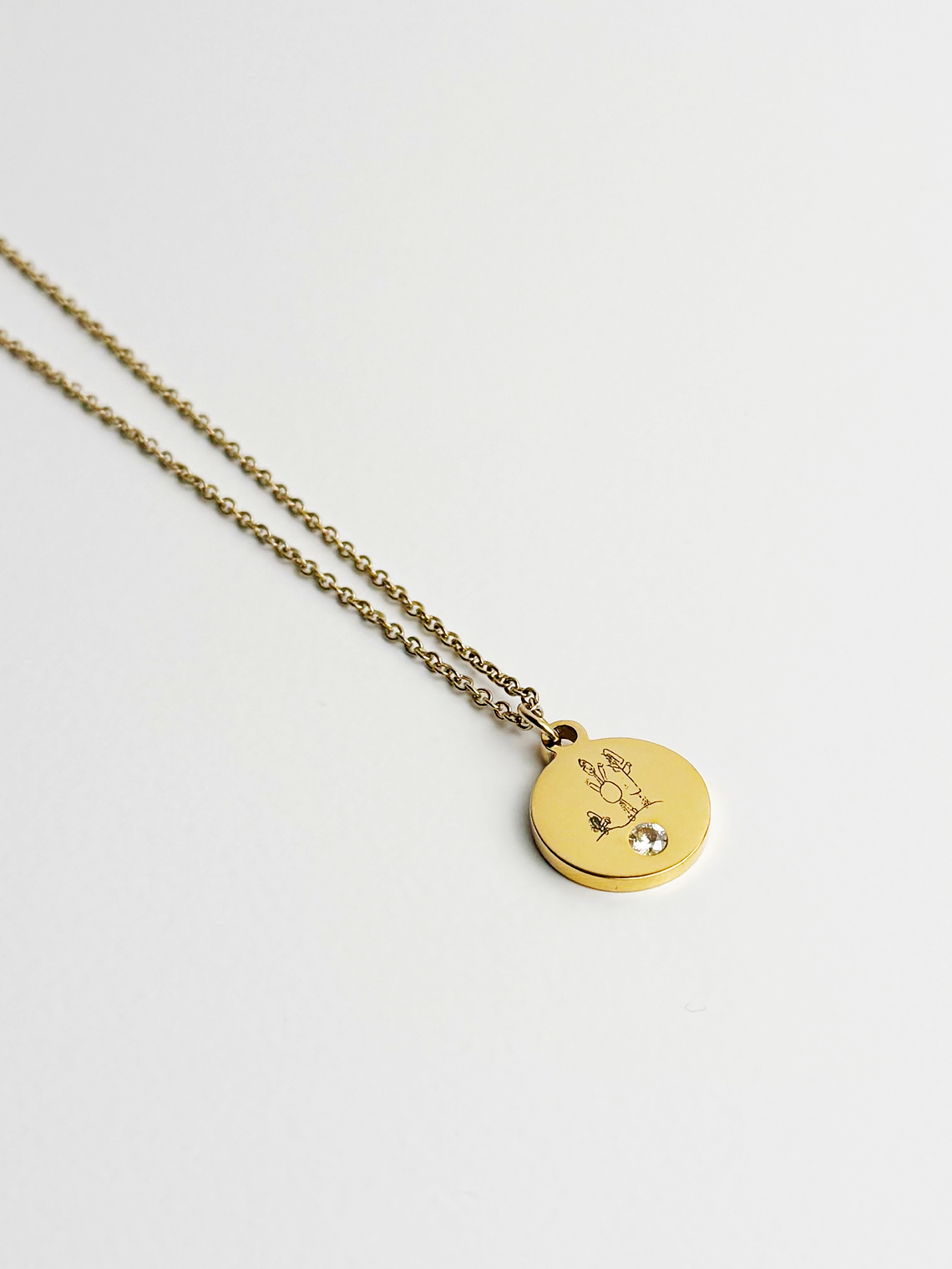 Colar c/ Zircónia Manuscrito 1