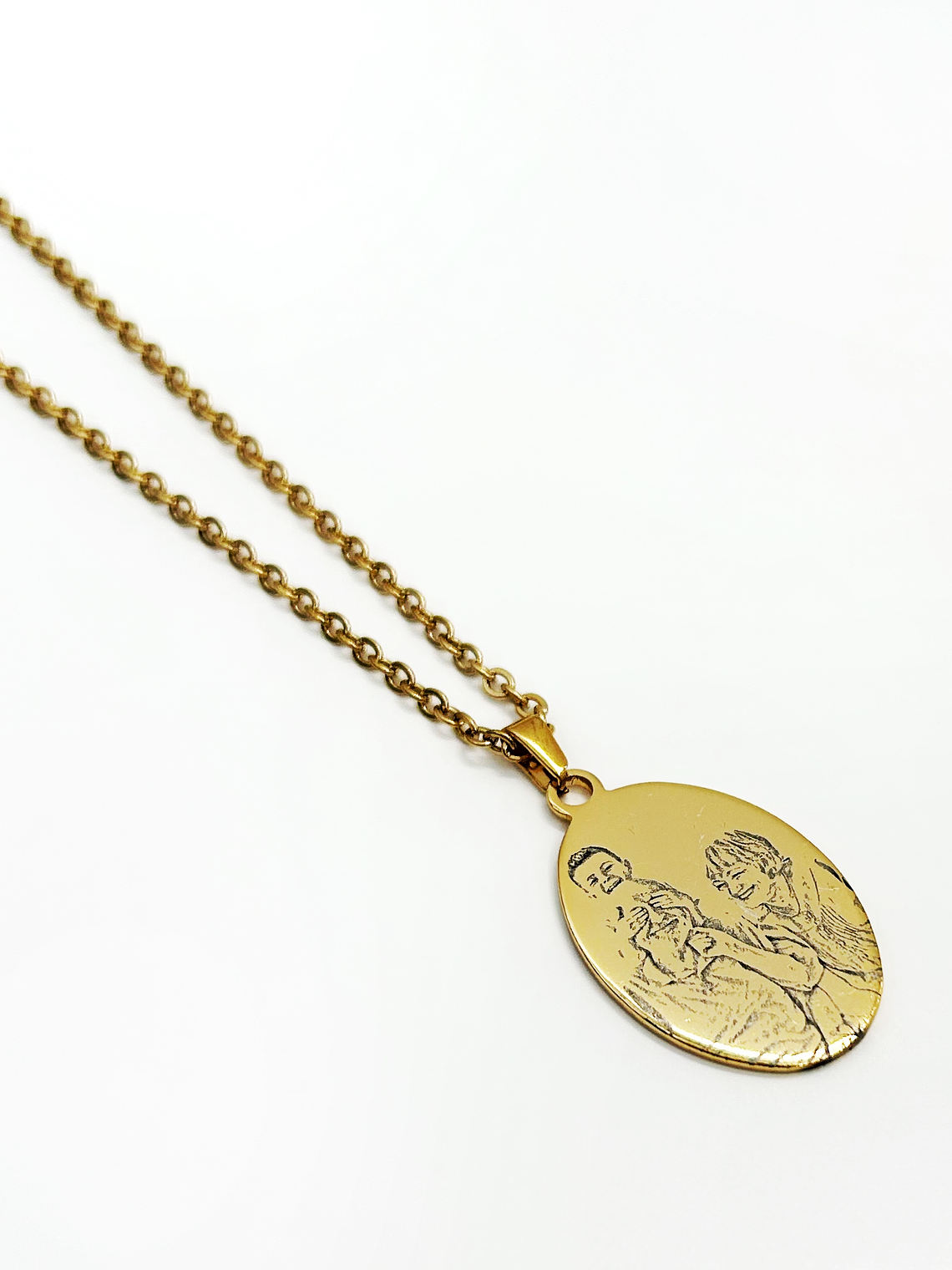 Colar Personalizado Oval c/ Fotografia 2