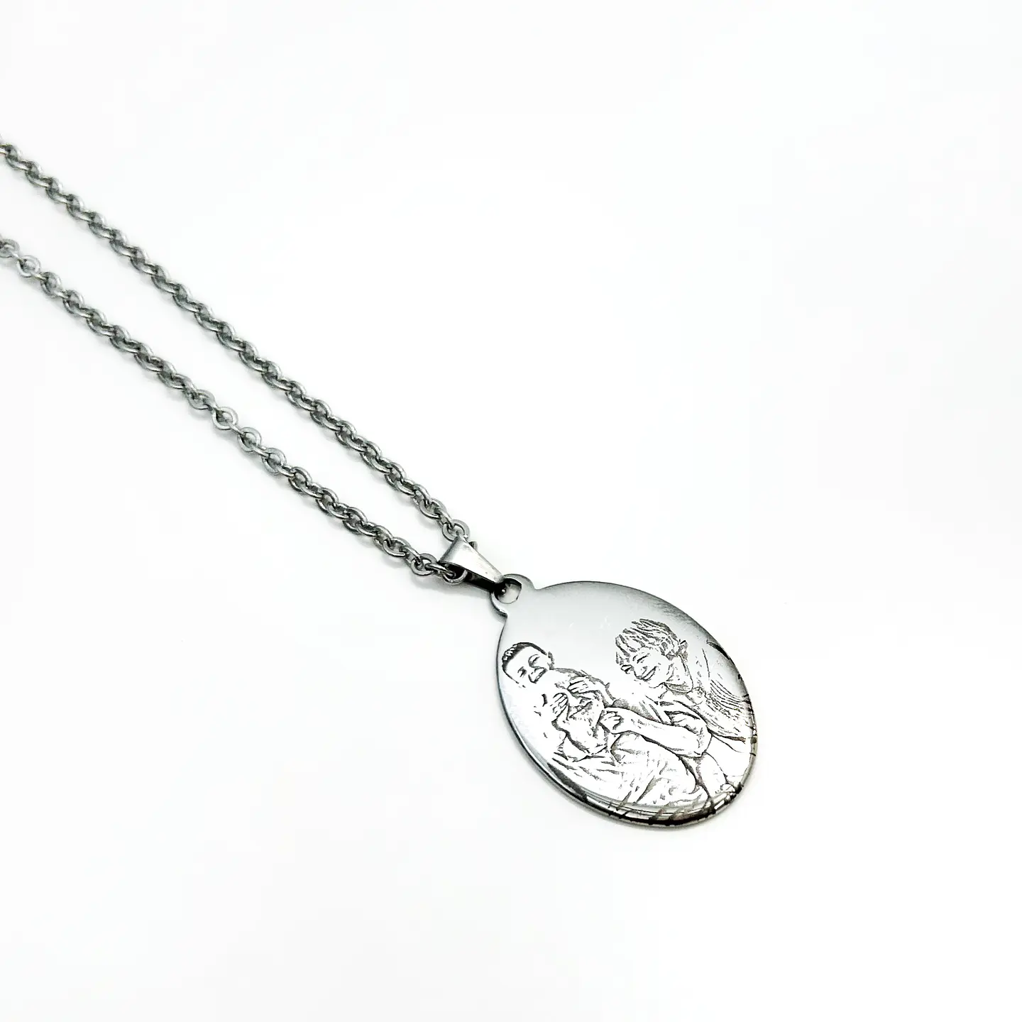 Colar Personalizado Oval c/ Fotografia 4