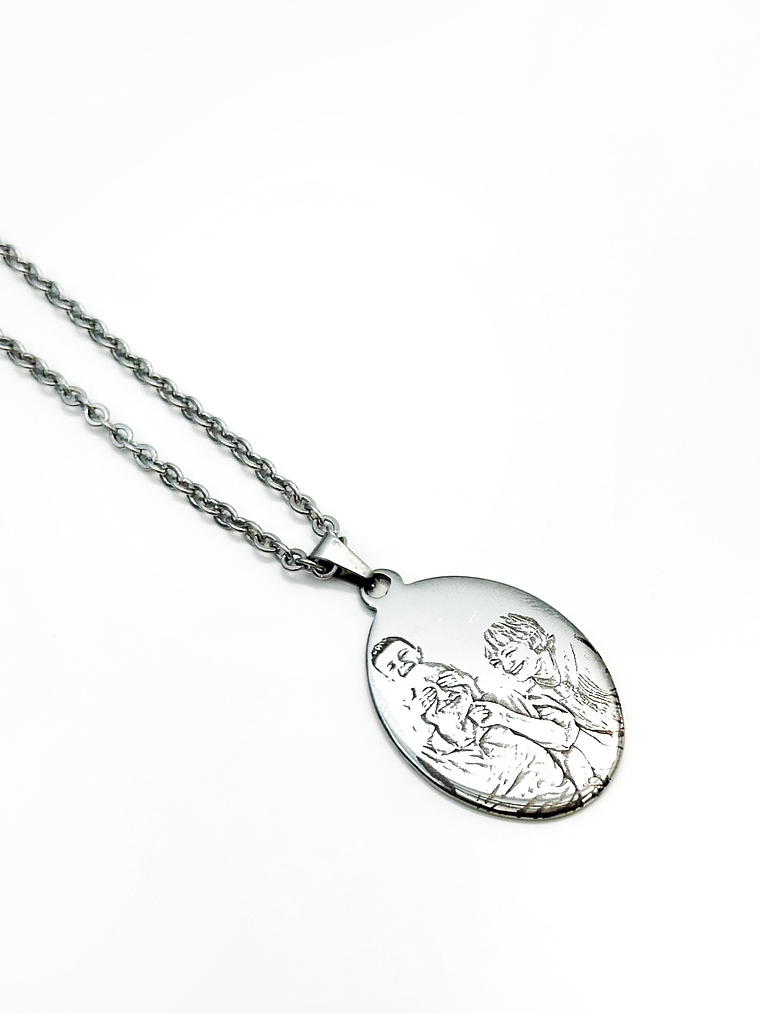 Colar Personalizado Oval c/ Fotografia 4