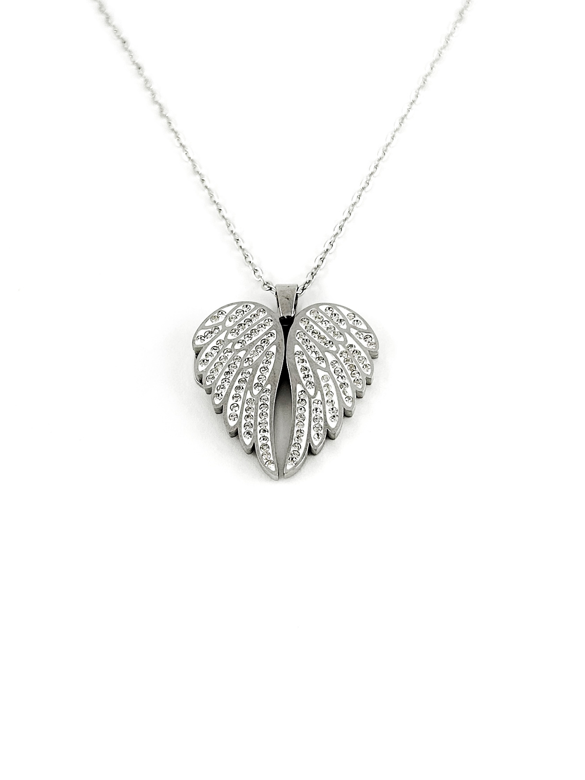 Colar Personalizado Asas c/ Brilhantes 6