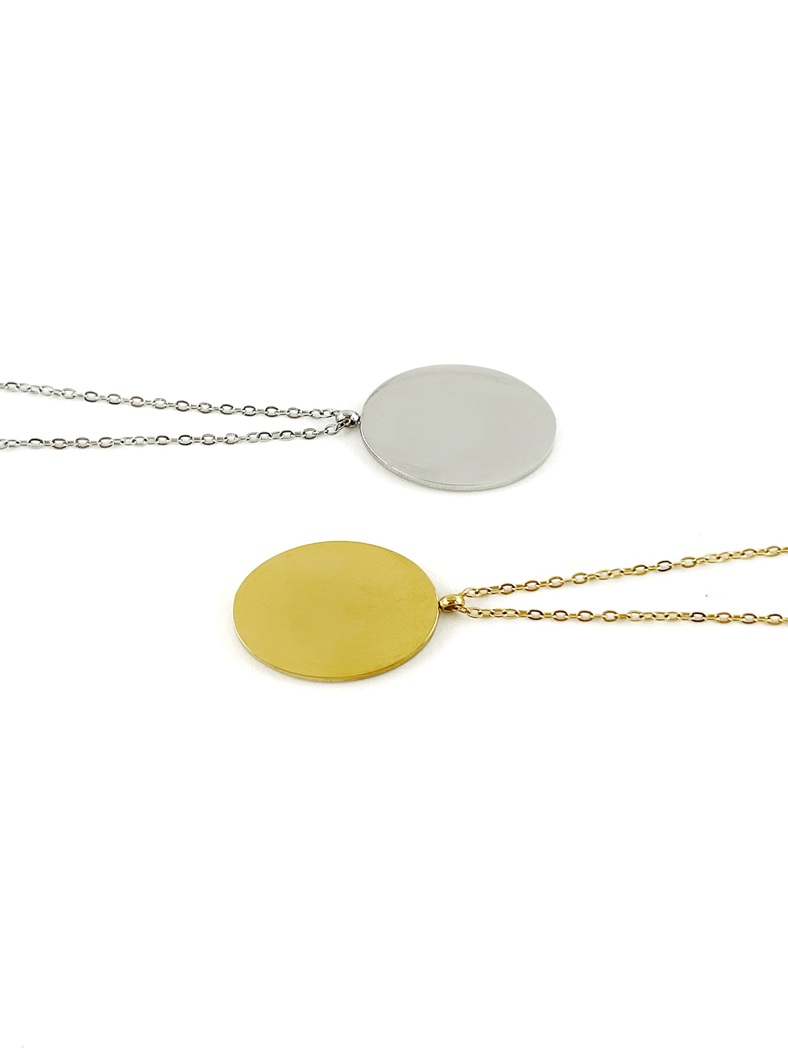 Colar Personalizado Oval c/ Brilhantes 7