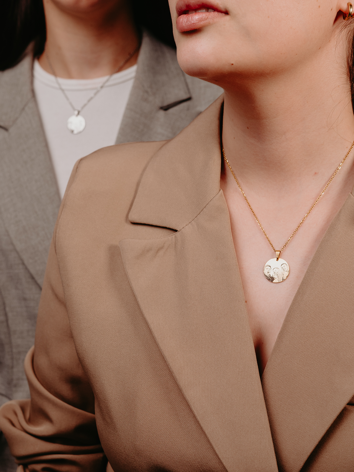 Colar Personalizado Redondo Fotografia 20mm 4