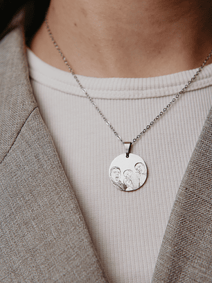 Colar Personalizado Redondo Fotografia 20mm