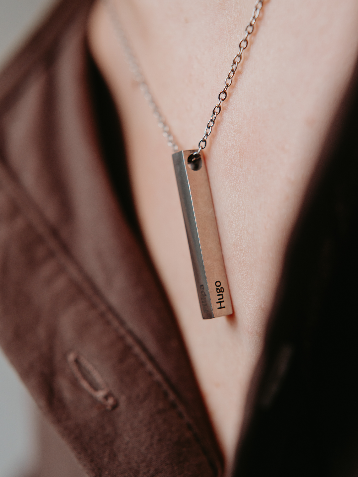 Colar com Nome Personalizado Barra 3